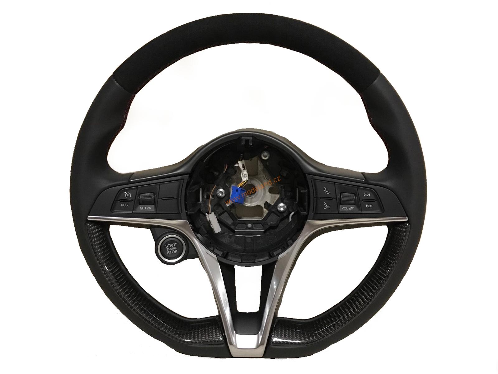 Karbonové části volantu - Alfa Romeo Giulia