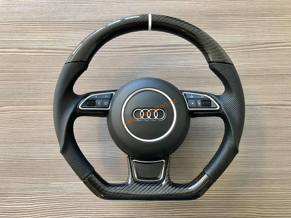 Karbonový volant Audi A7 - Úprava