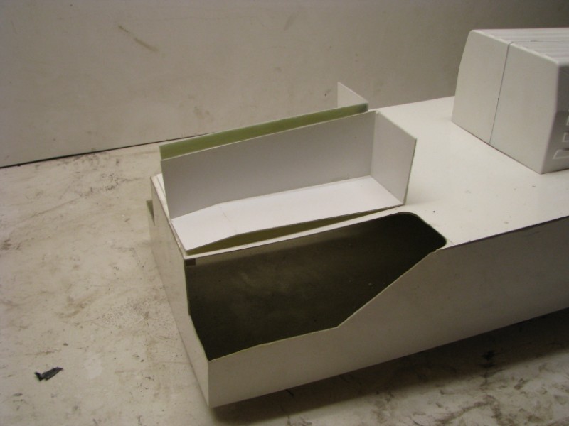 KTS Libelle - zadní část torpedometu (laminát) 