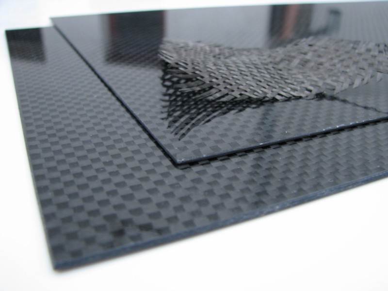Carbon deska - celouhlíková 250x350x4mm