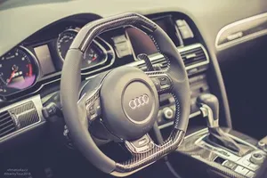 Karbonový volant Audi RS6 - Úprava