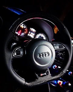 Karbonový volant Audi RS3 - Úprava