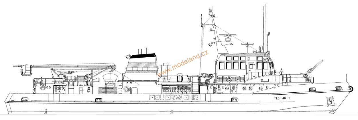 FLB-40-3 Požární loď