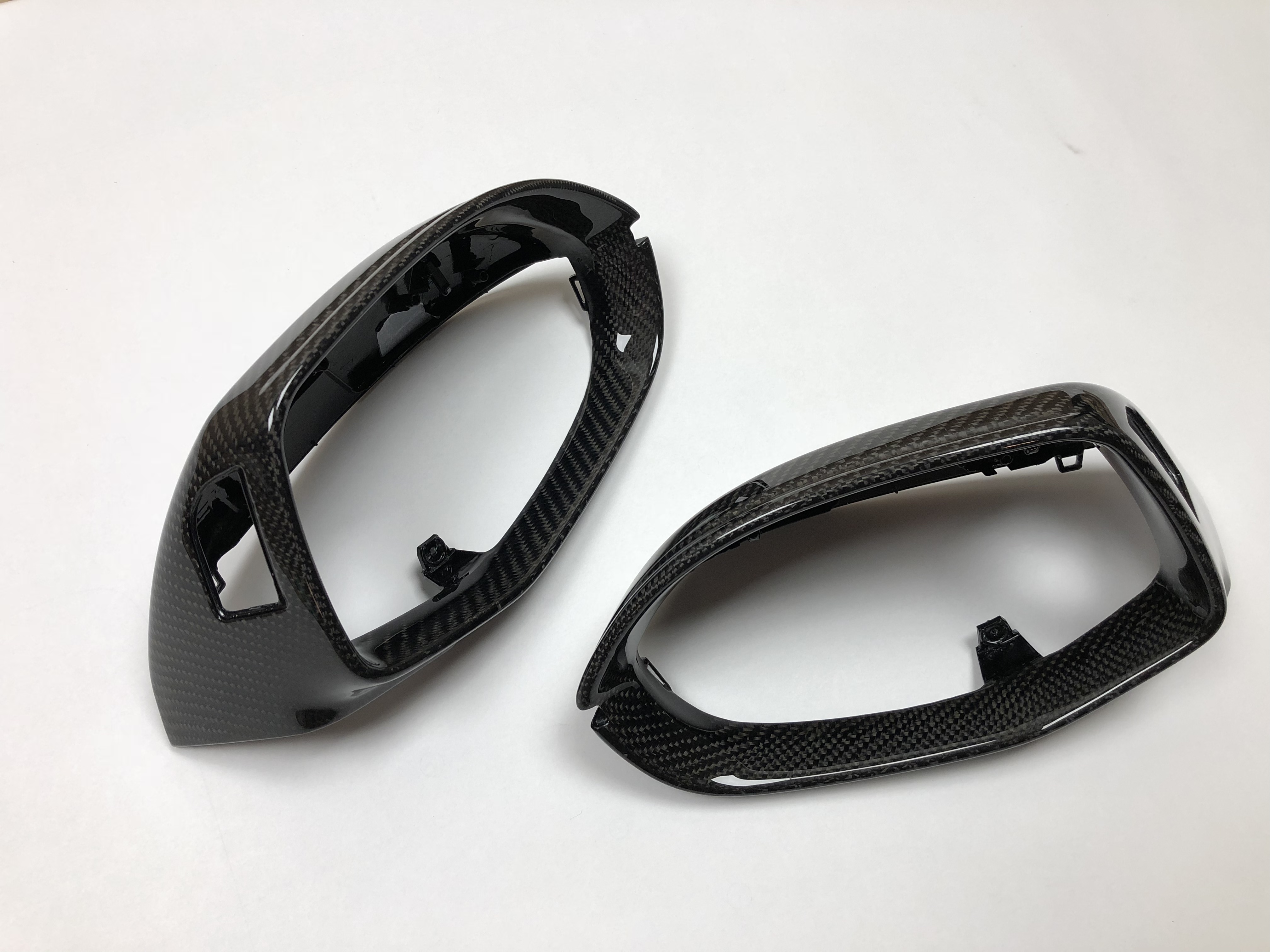 Karbonem potažené zrcátka Audi A7