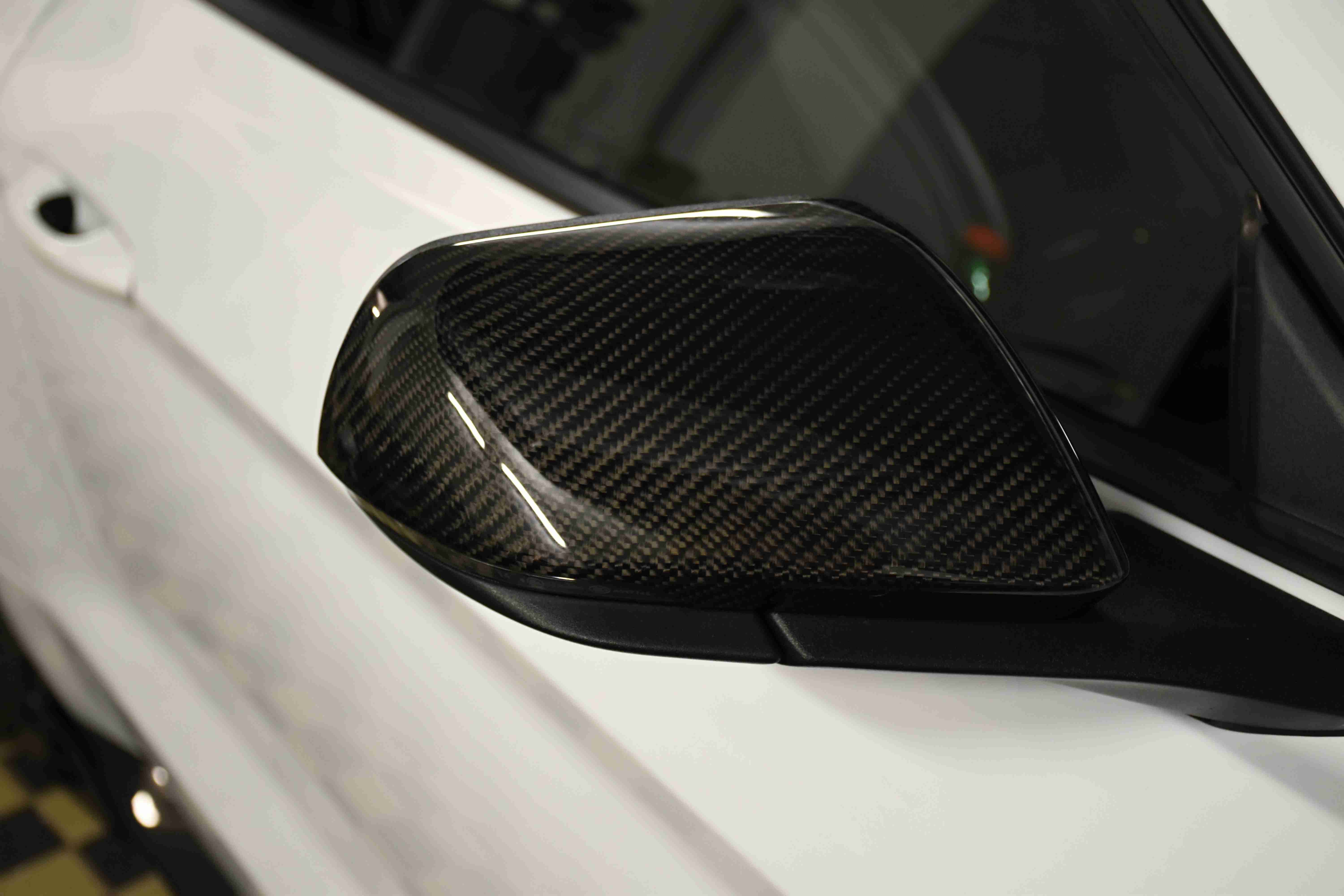 Karbonem potažené zrcátka Ford Mustang GT