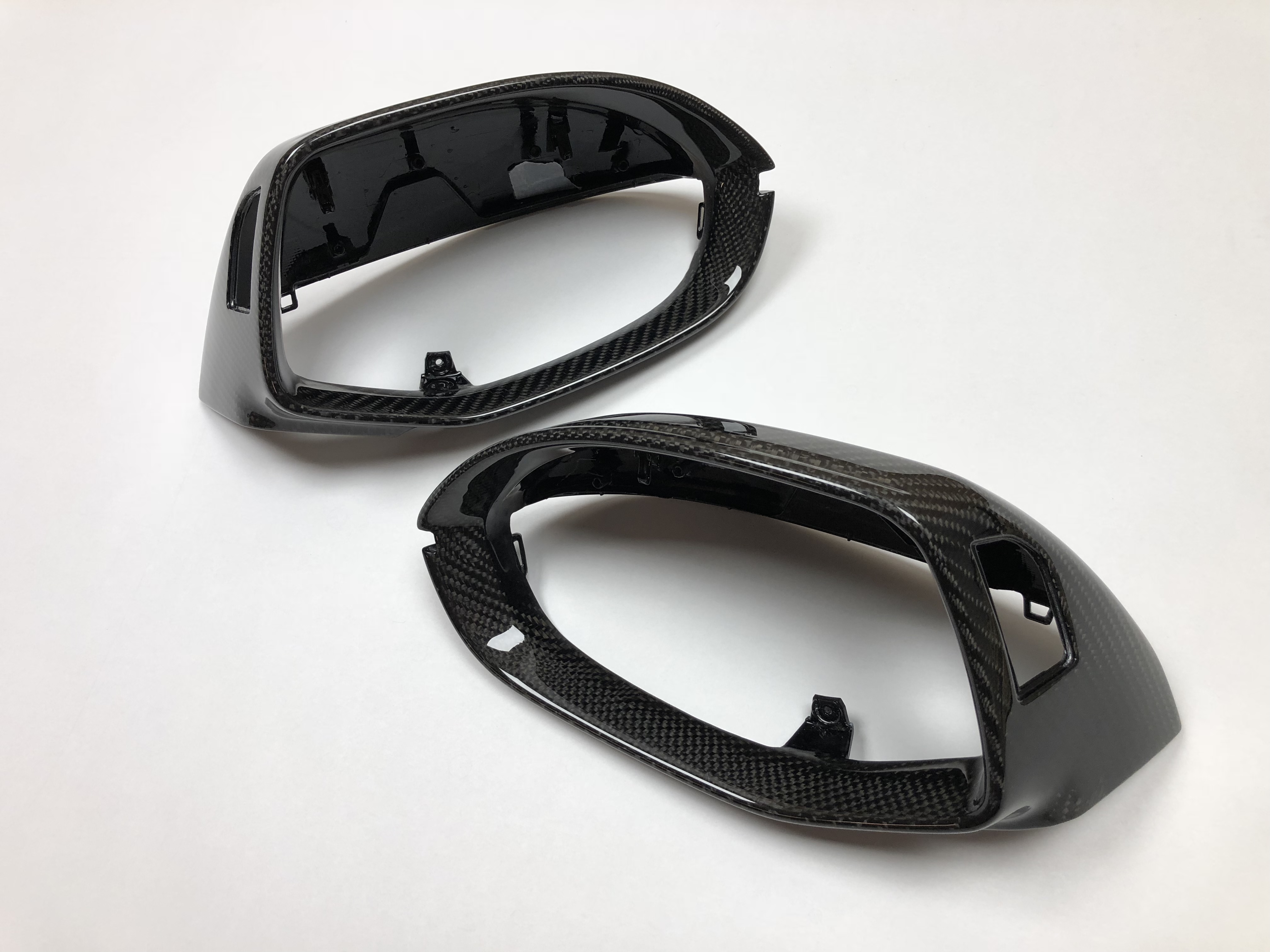 Karbonem potažené zrcátka Audi A7