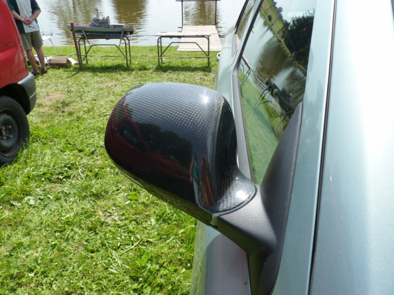 Carbon krytky Zrcátek - Škoda Octavia II Facelift, Škoda Superb II